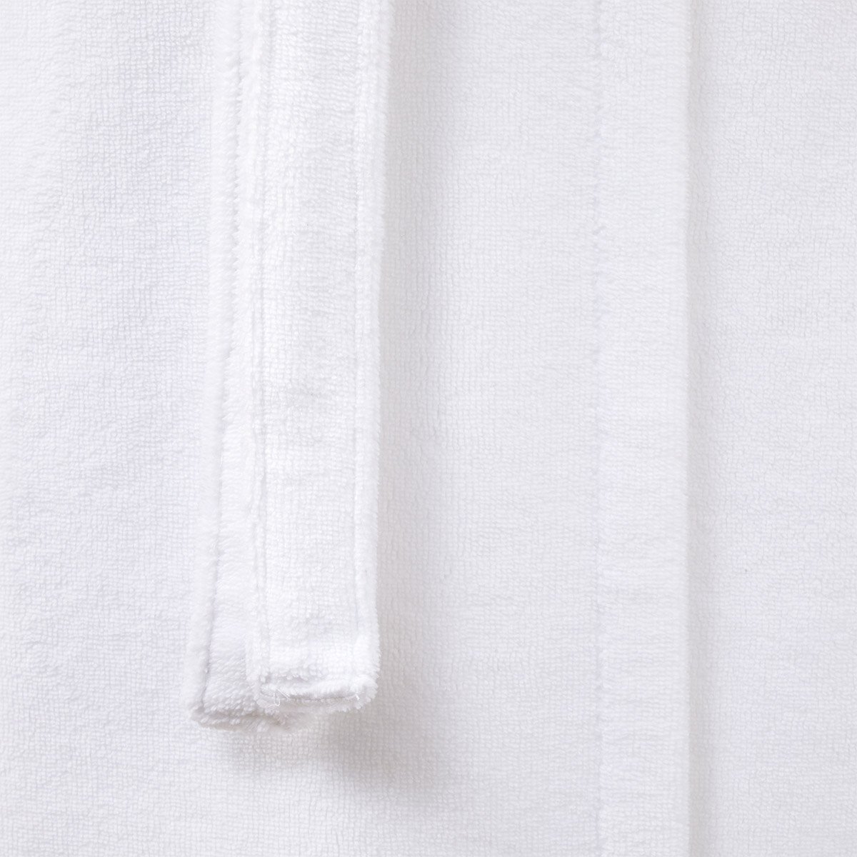 Peignoir long en polaire,DECEMBRE blanc, DESFORGES