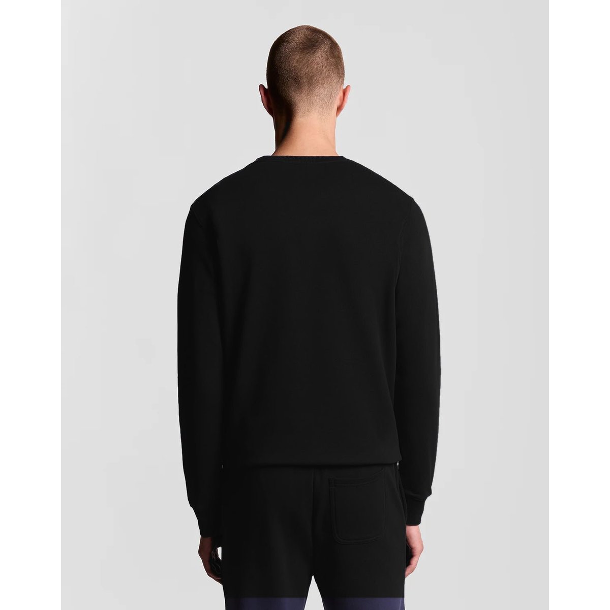 Pantalon de Jogging coupe skinny en coton noir jais, LYLE & SCOTT