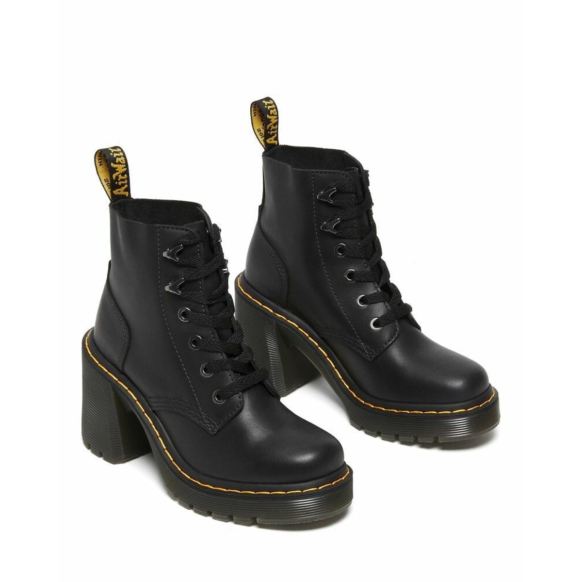 Lederboots jadon smooth plateausohle schwarz Dr. Martens La Redoute