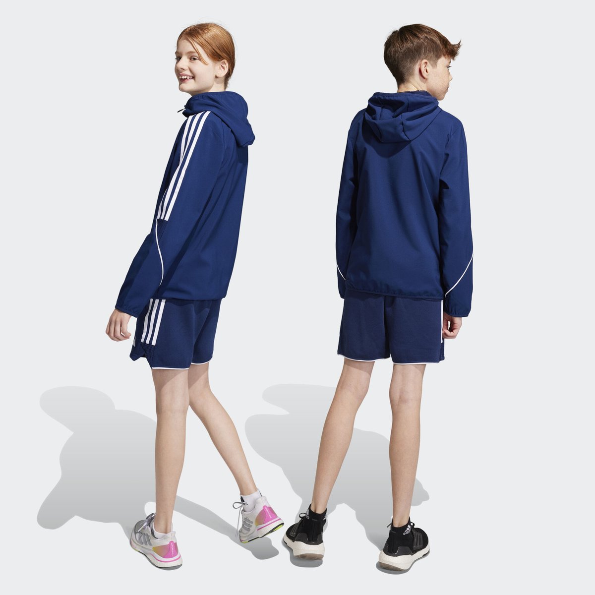 Short de football bleu marine, adidas Performance