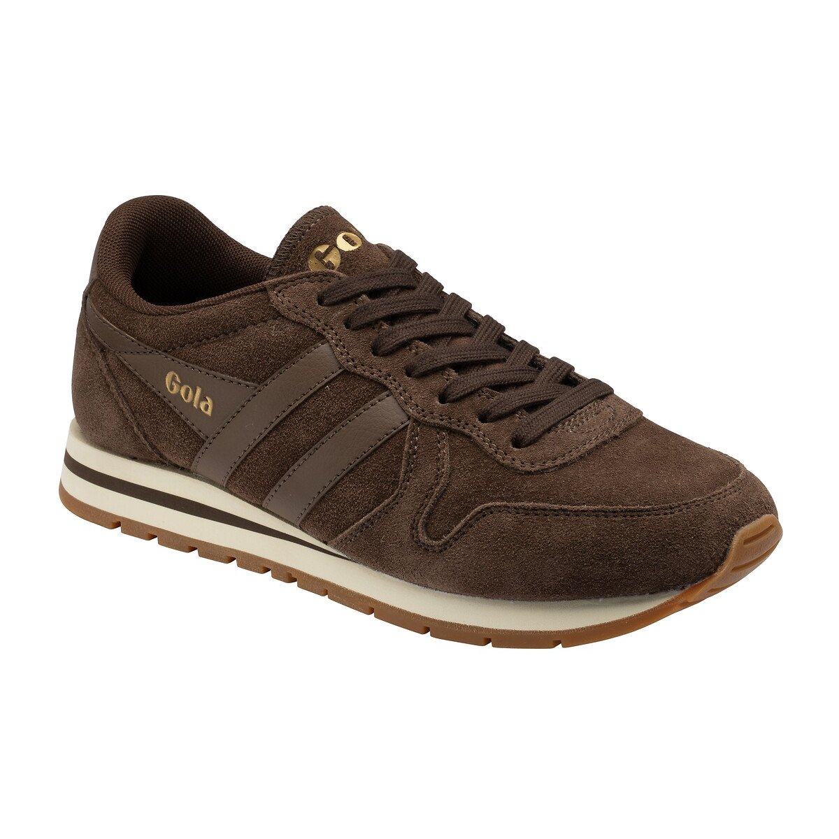 Baskets DAYTONA SUEDE marron foncé, GOLA