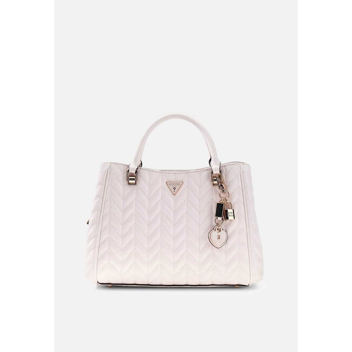 Sac Bandoulière Stacey blanc, GUESS