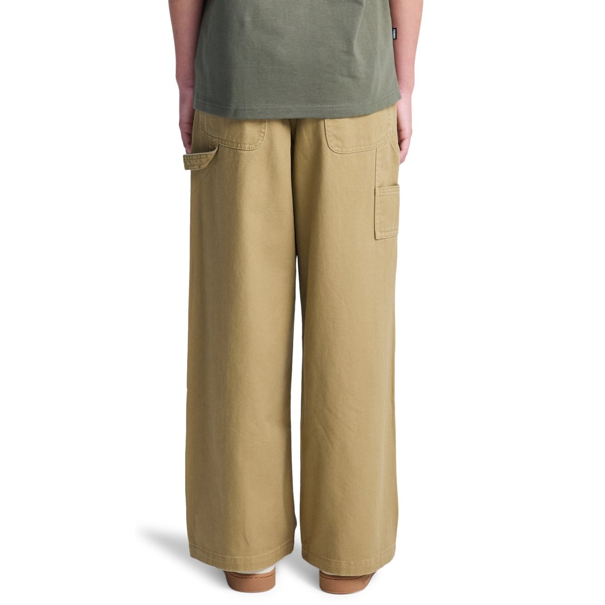 Pantalon baggy BIG CARPENTER TWILL Y marron kelp, ELEMENT