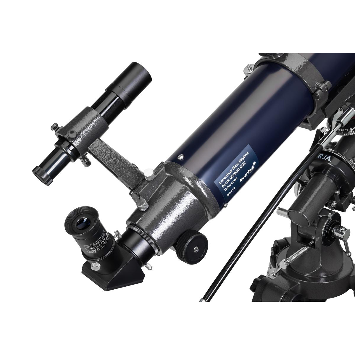 Télescope New Skyline PLUS 90/900 EQ2 couleur unique, LEVENHUK