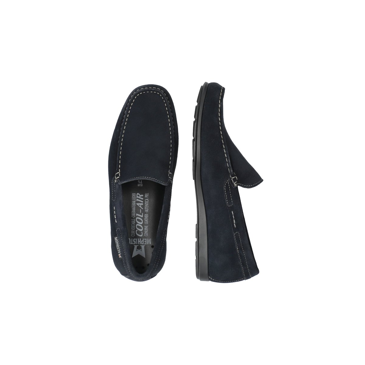 Mocassins Algoras marine, MEPHISTO