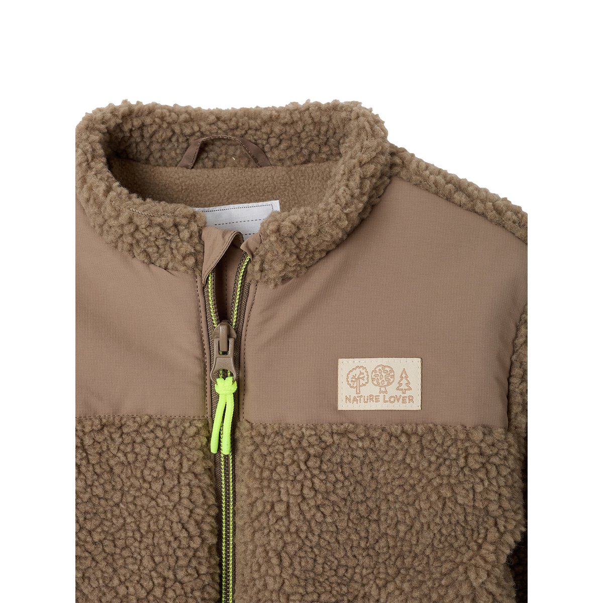 Veste zippée taupe, VERTBAUDET