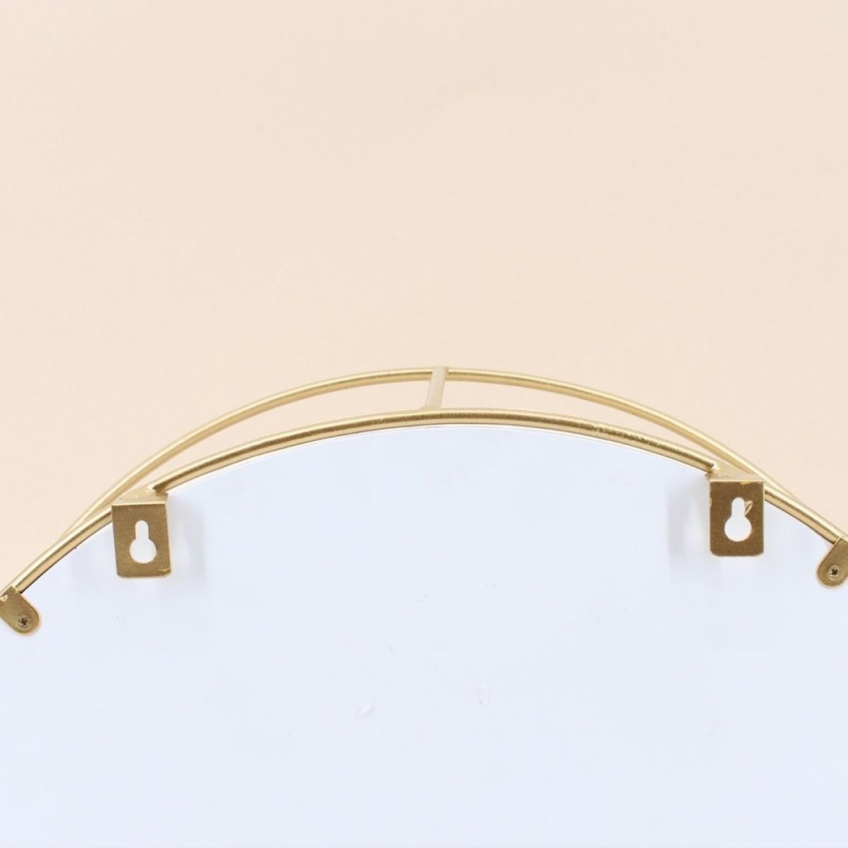 Etagere murale demi cercle 41cm beige, ORNAMI