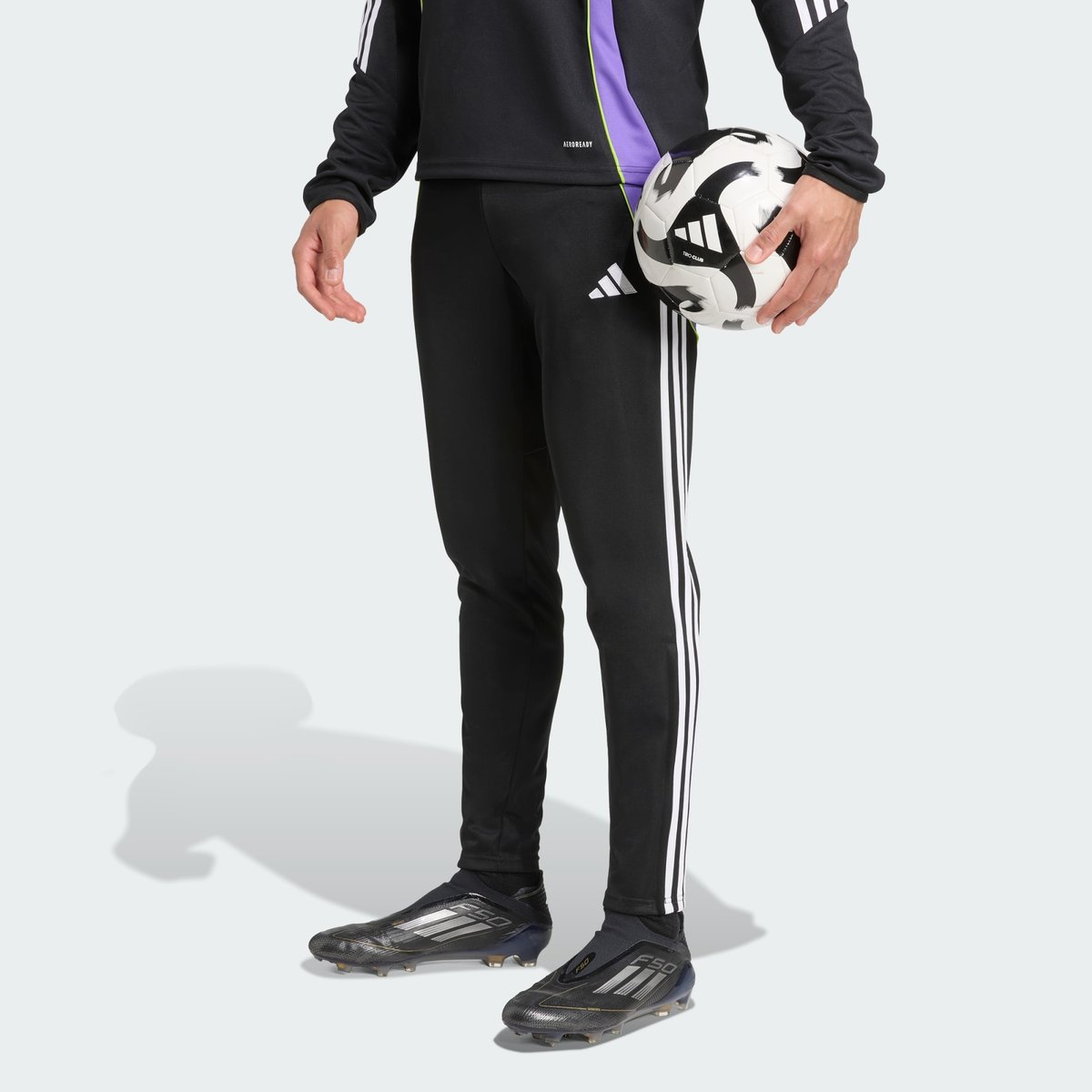 Pantalon De Training Slim Tiro 24 Pantalon De Training Slim Tiro 24 black / purple rush, adidas Performance