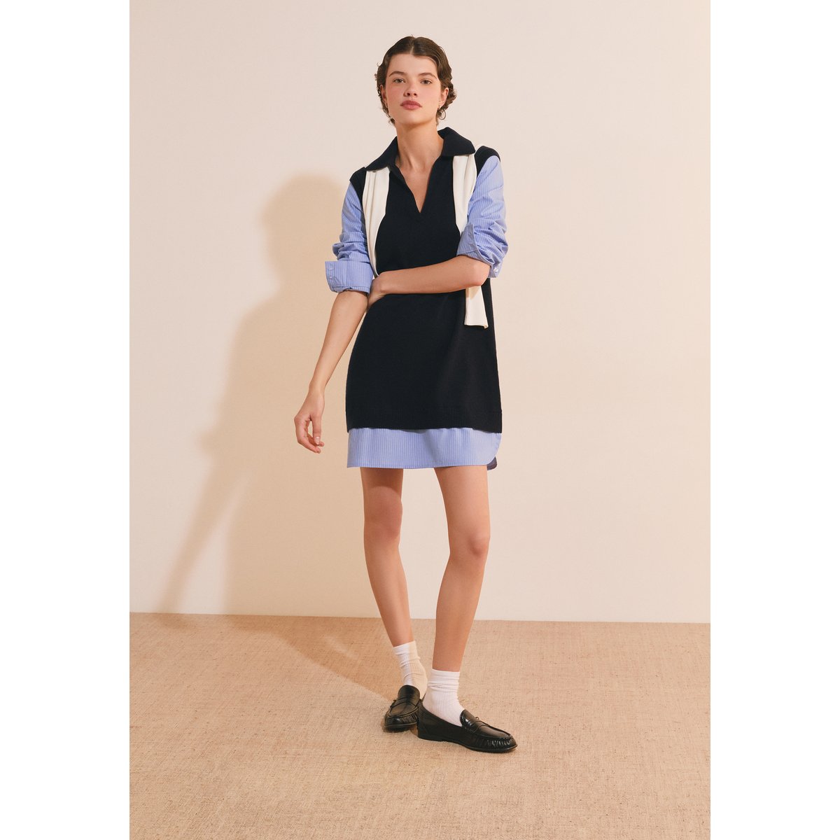 ETAM ROBE RADIEUSE - ROBE encre, ETAM