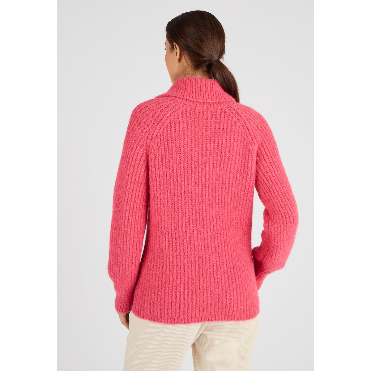 Pull fils poilus Thermolactyl rouge, DAMART