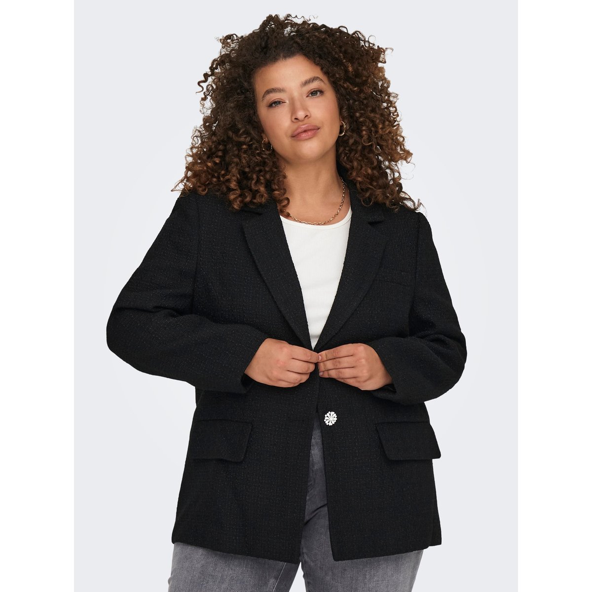 Blazer Classique black, ONLY CARMAKOMA