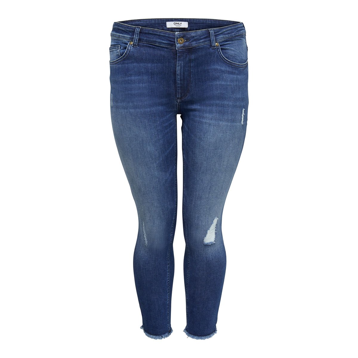 Jean Skinny medium blue denim, ONLY CARMAKOMA