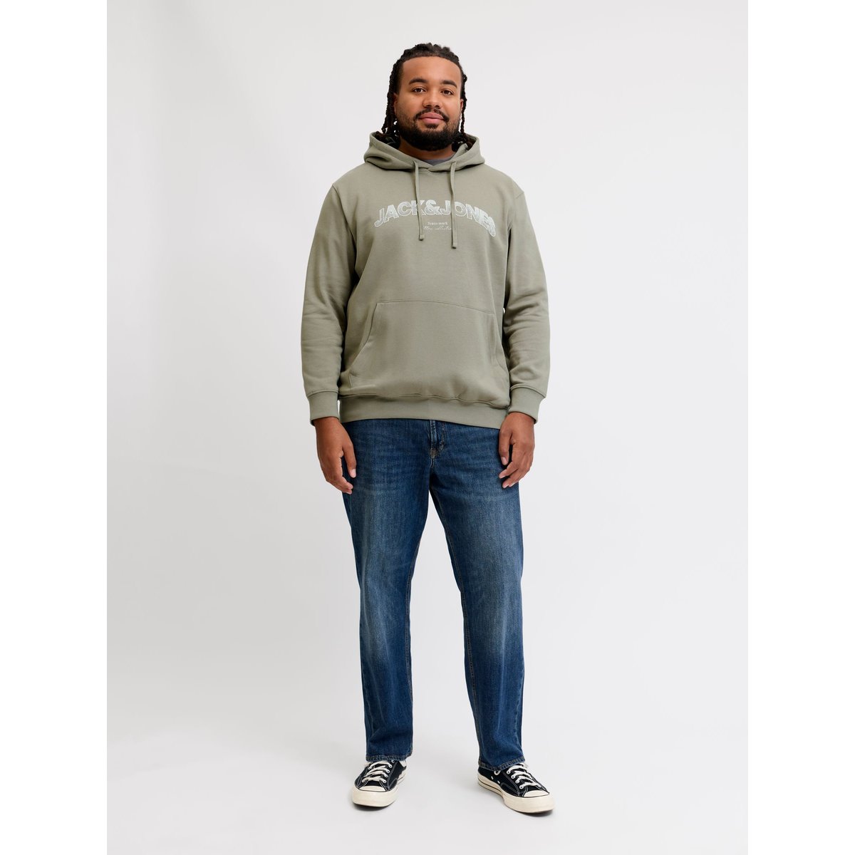 Sweat À Capuche vetiver, JACK & JONES
