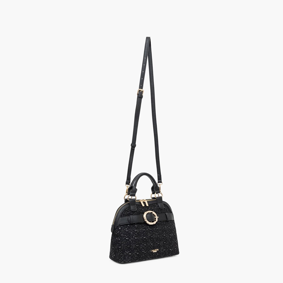 Petit sac shopper  Toundra noir,doré, LOLLIPOPS