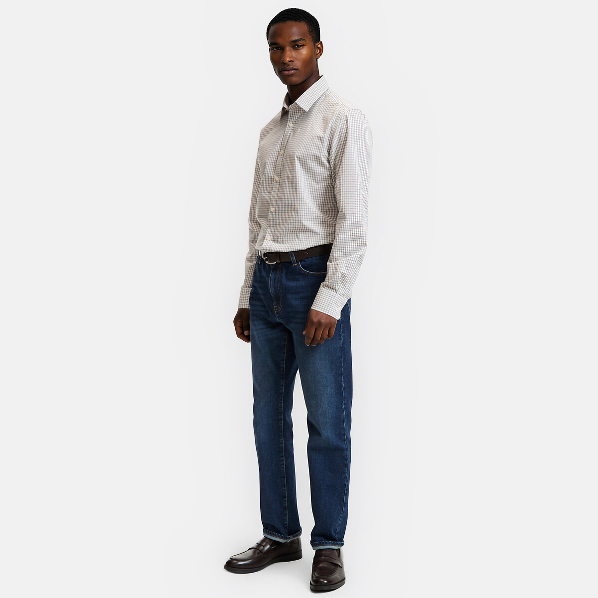 . quadrati marrone/beige, LA REDOUTE COLLECTIONS