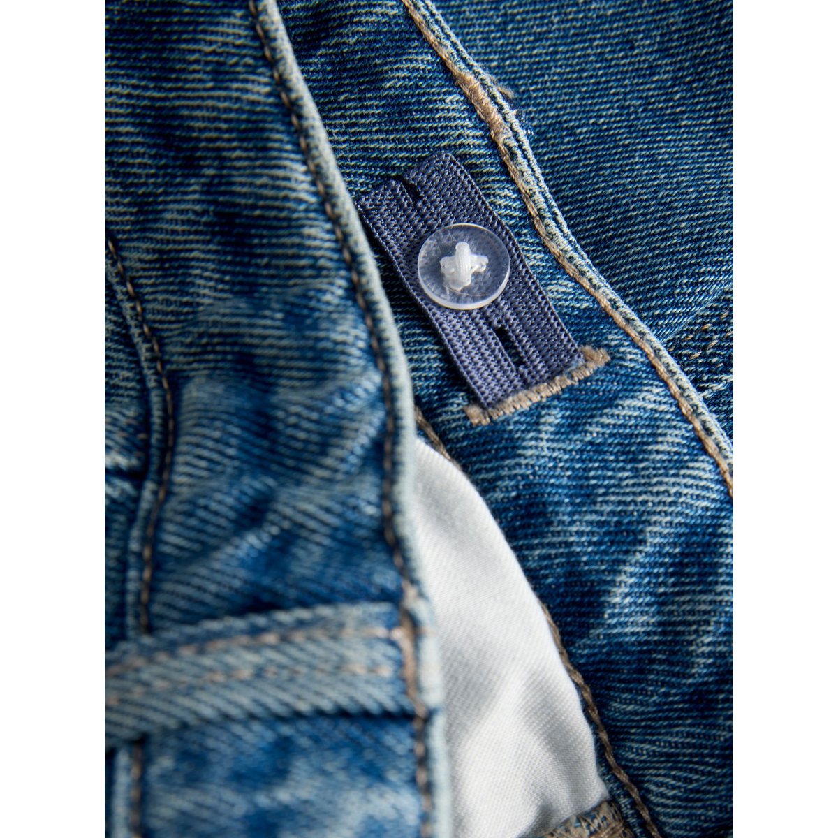 Jean Baggy Fit blue denim, JACK & JONES JUNIOR