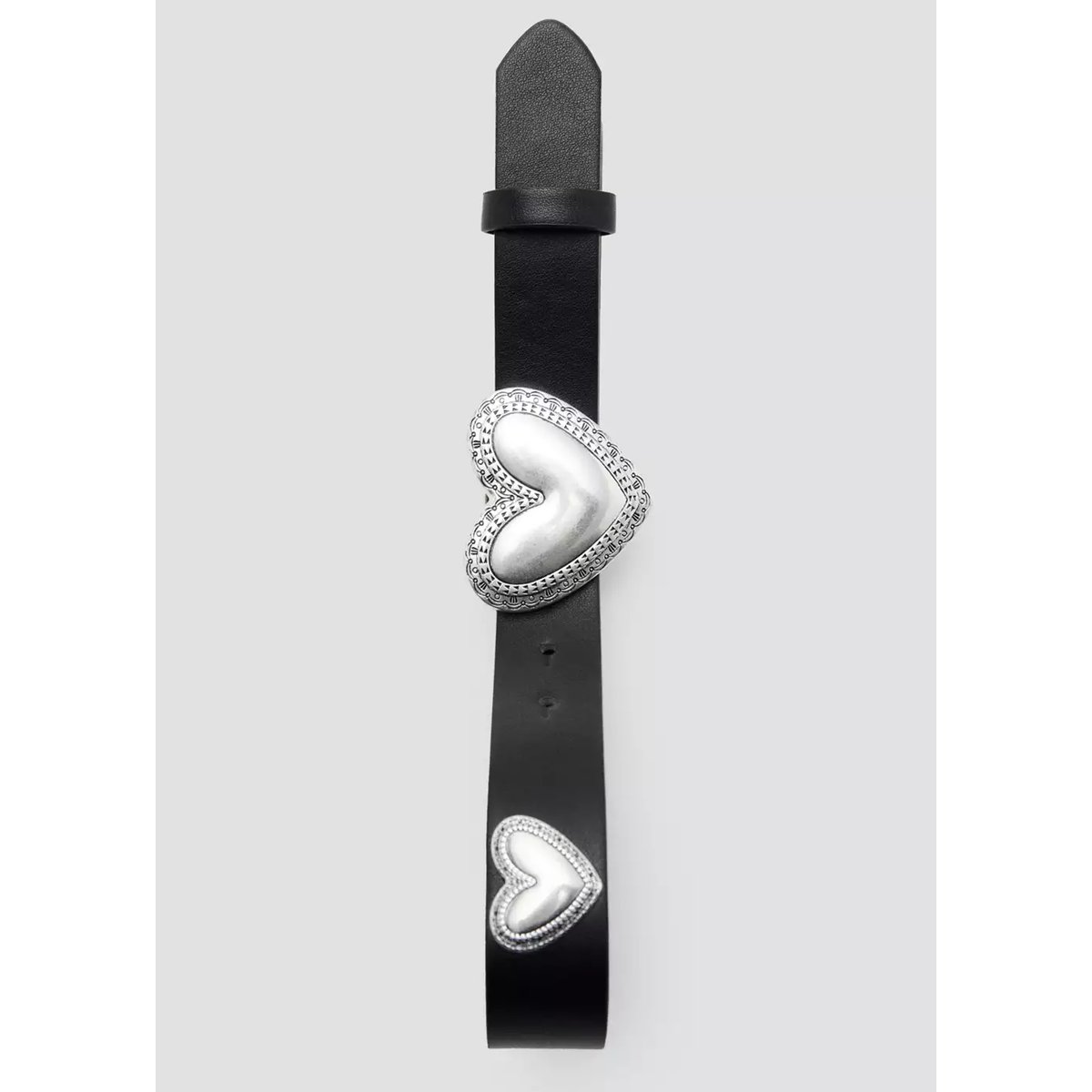 Ceinture boucle cœur noir, MANGO KIDS