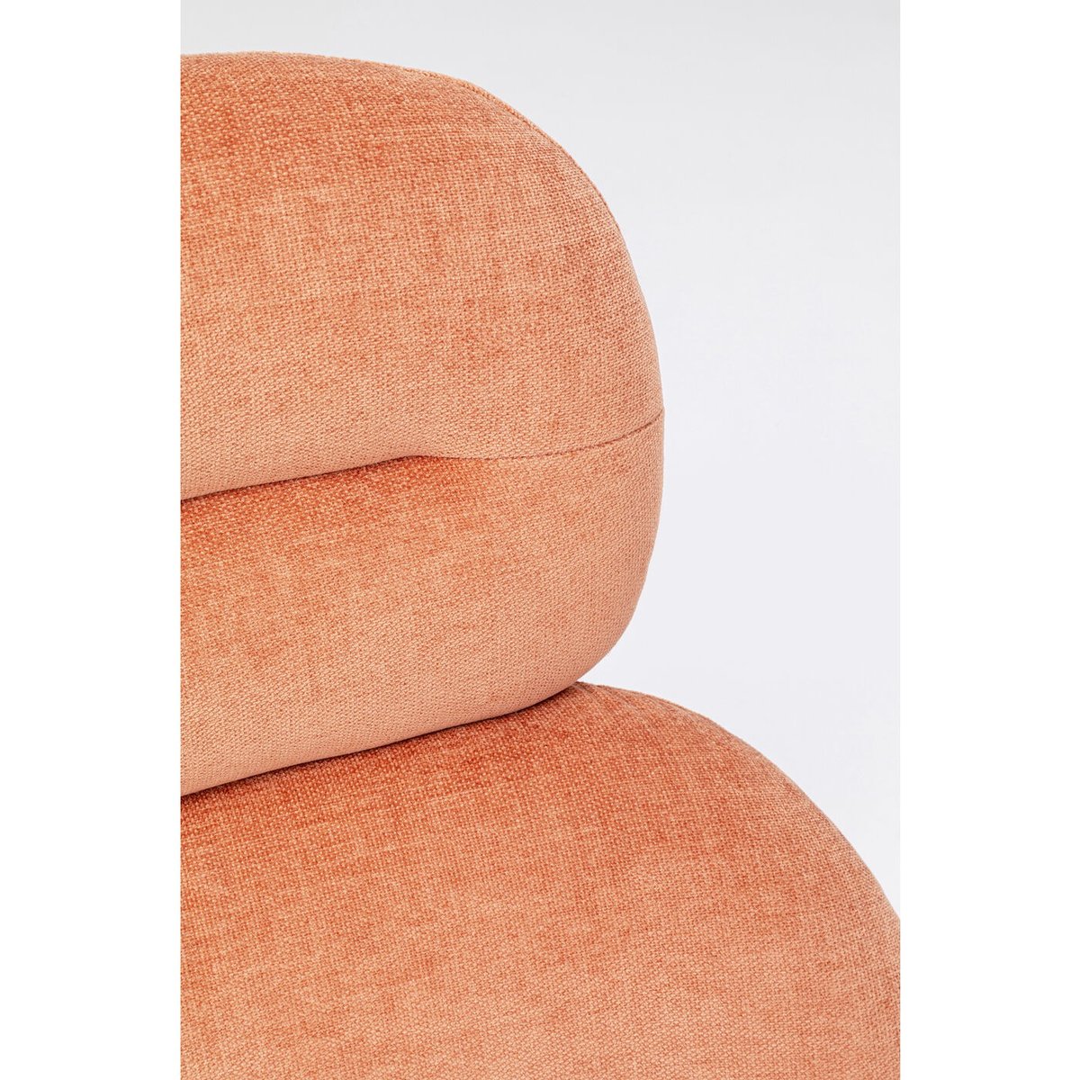 Fauteuil, ELODIE orange, KARE DESIGN