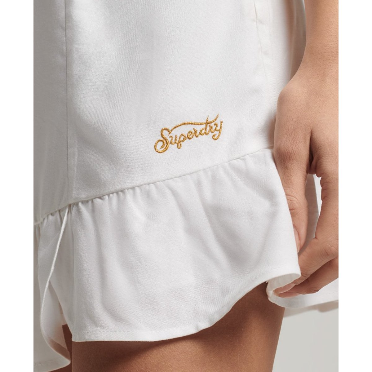 Robe courte caraco Vintage optic, SUPERDRY