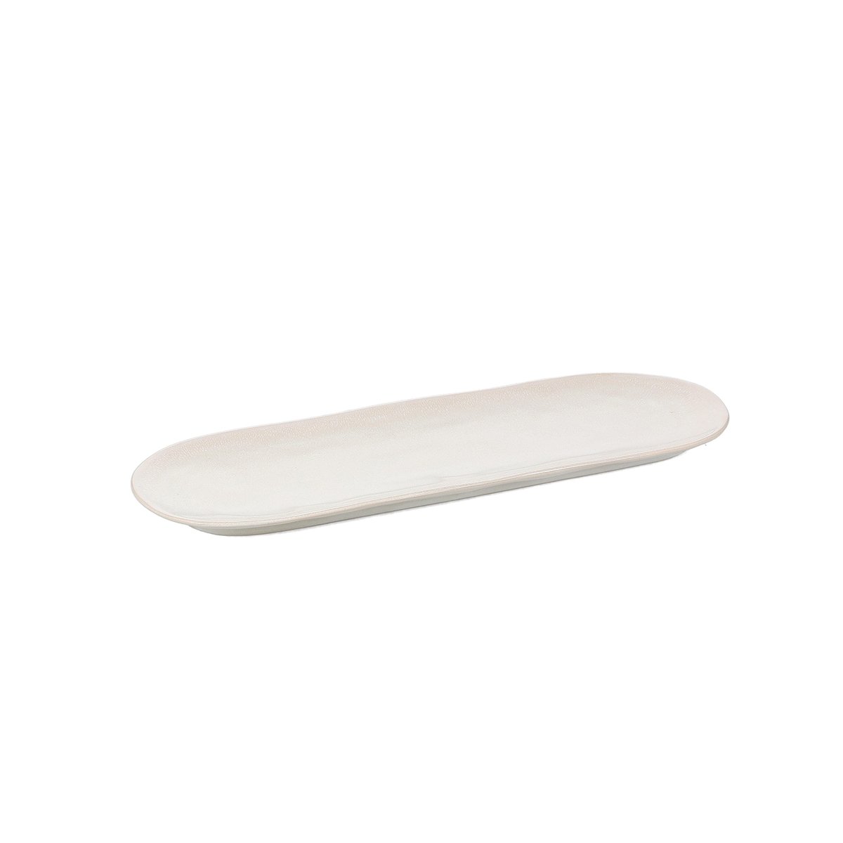 Lot de 2 plat de services ROCCA beige, SALT & PEPPER