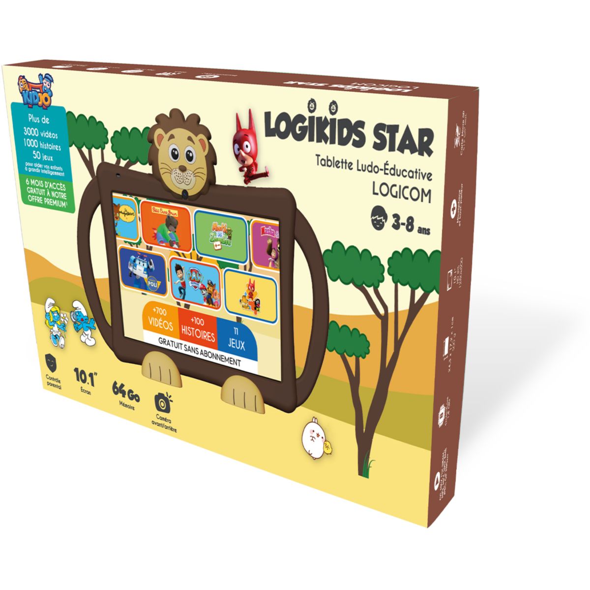 Tablette enfant LOGIKIDS Star couleur unique, LOGICOM