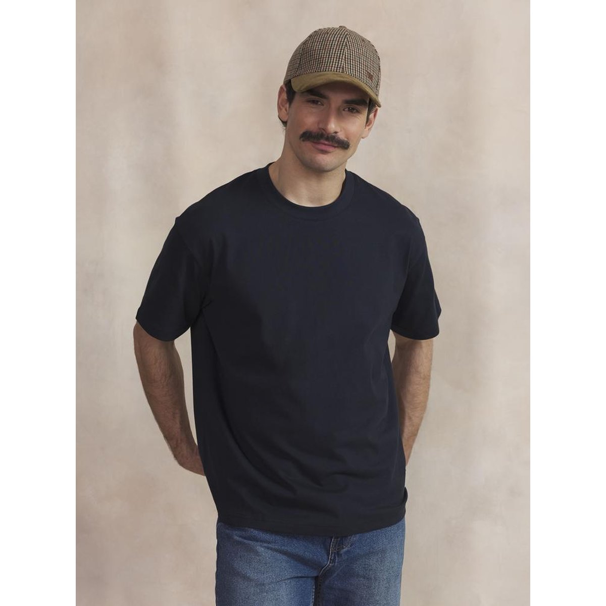 T-shirt manches courtes OMARUTEE marine, TBS