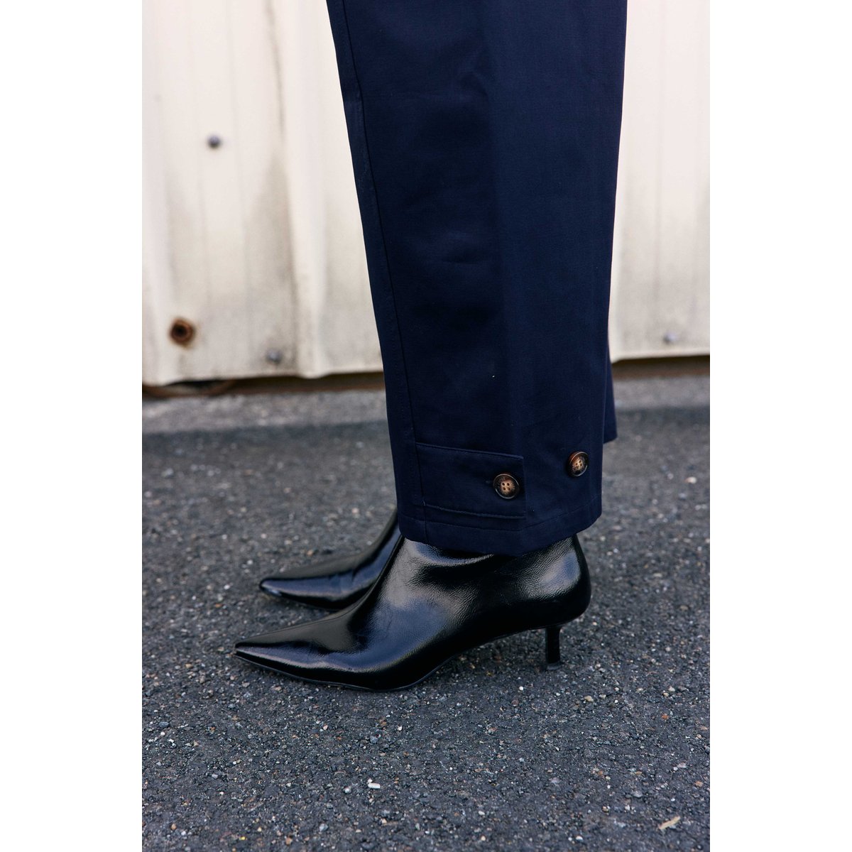 PANTALON uni PRIM 25-marine, LA PETITE ETOILE