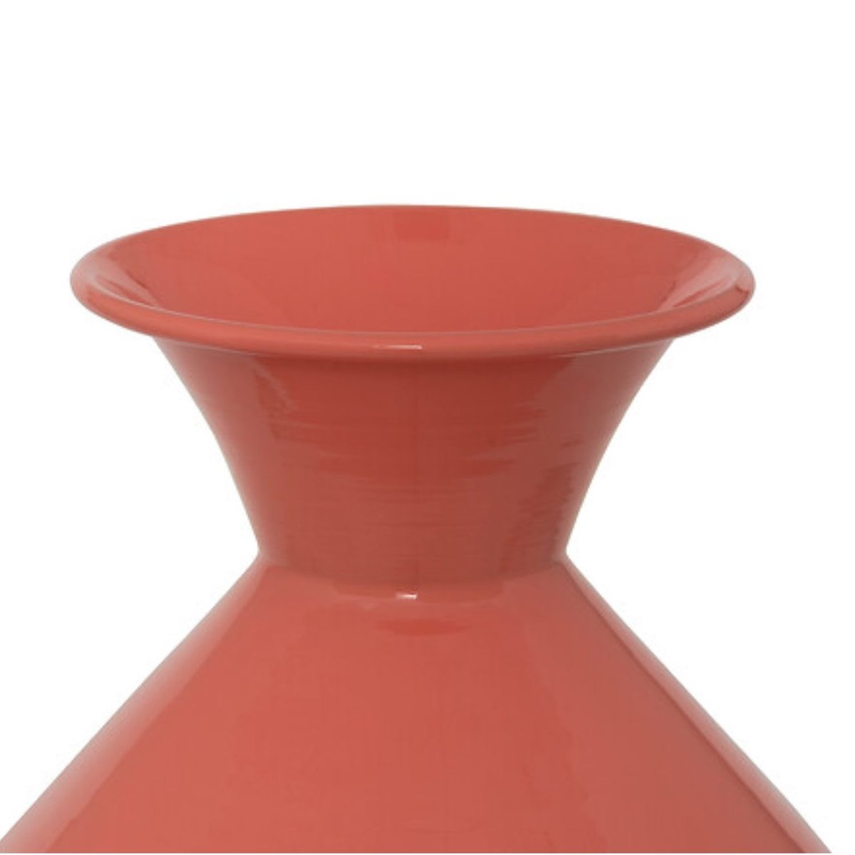Vase en acier KONI marron, ATMOSPHERA