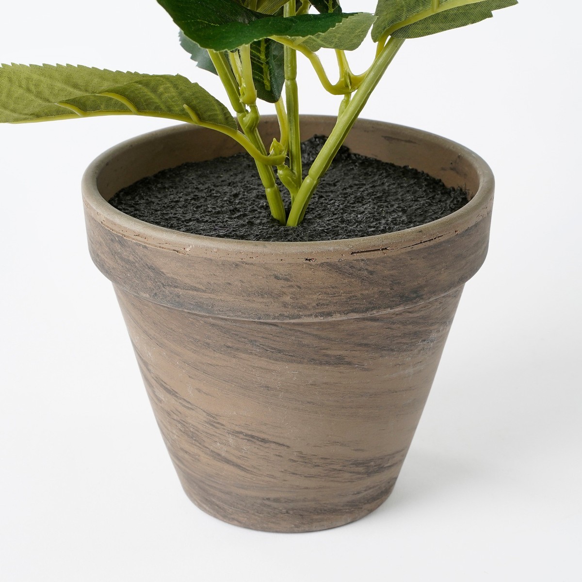 Plante artificielle Ø35 cm HYDRANGEA blanc, MICA DECORATIONS