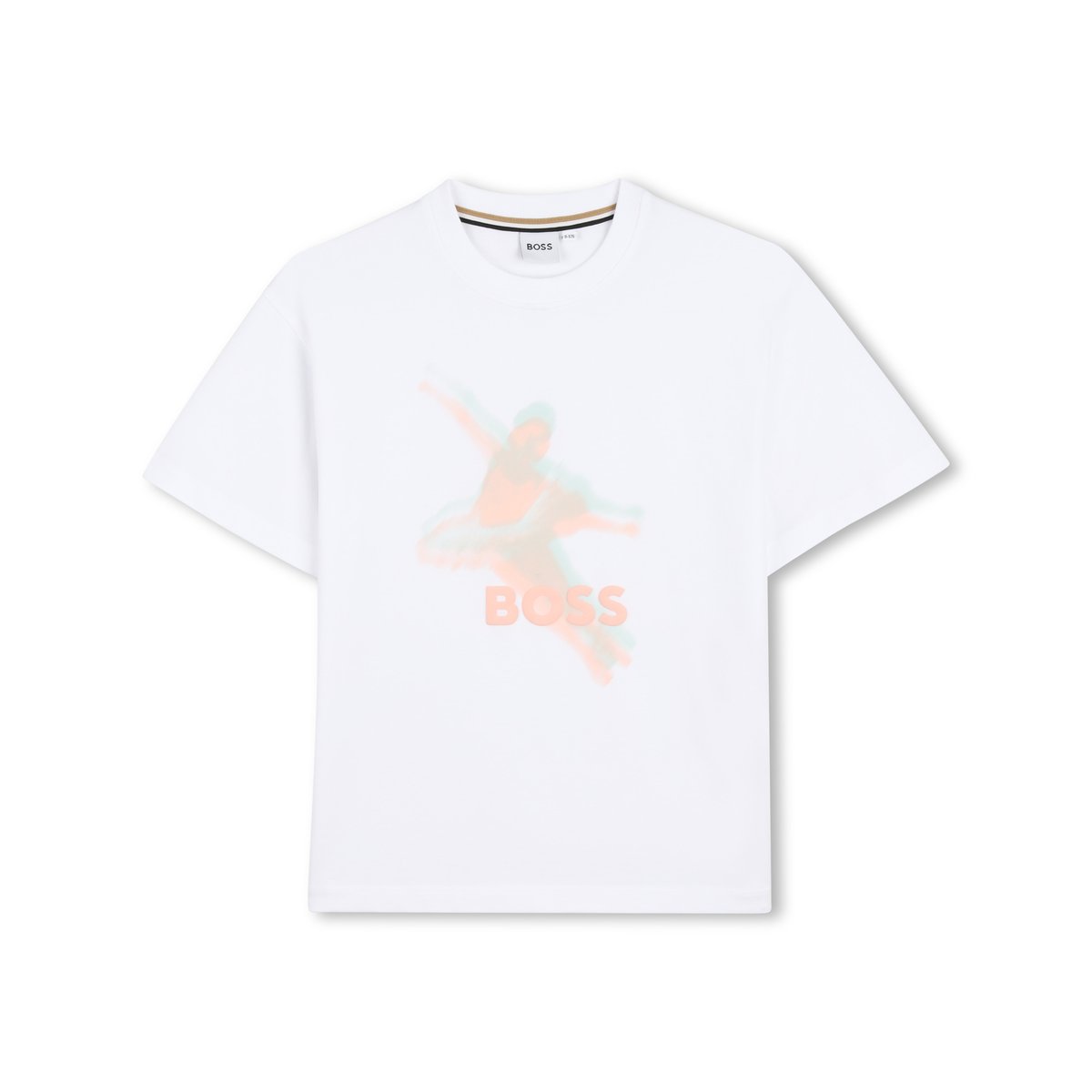 Tee-shirt manches courtes blanc, BOSS KIDSWEAR