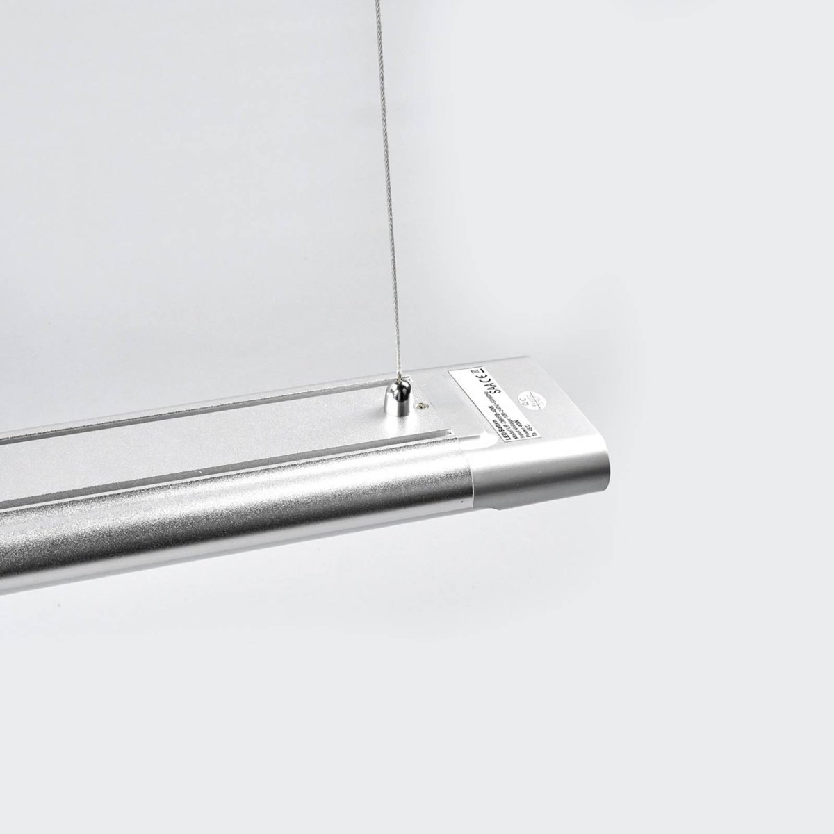 Suspension  moderneLED, Vinca blanc, argent, ARCCHIO