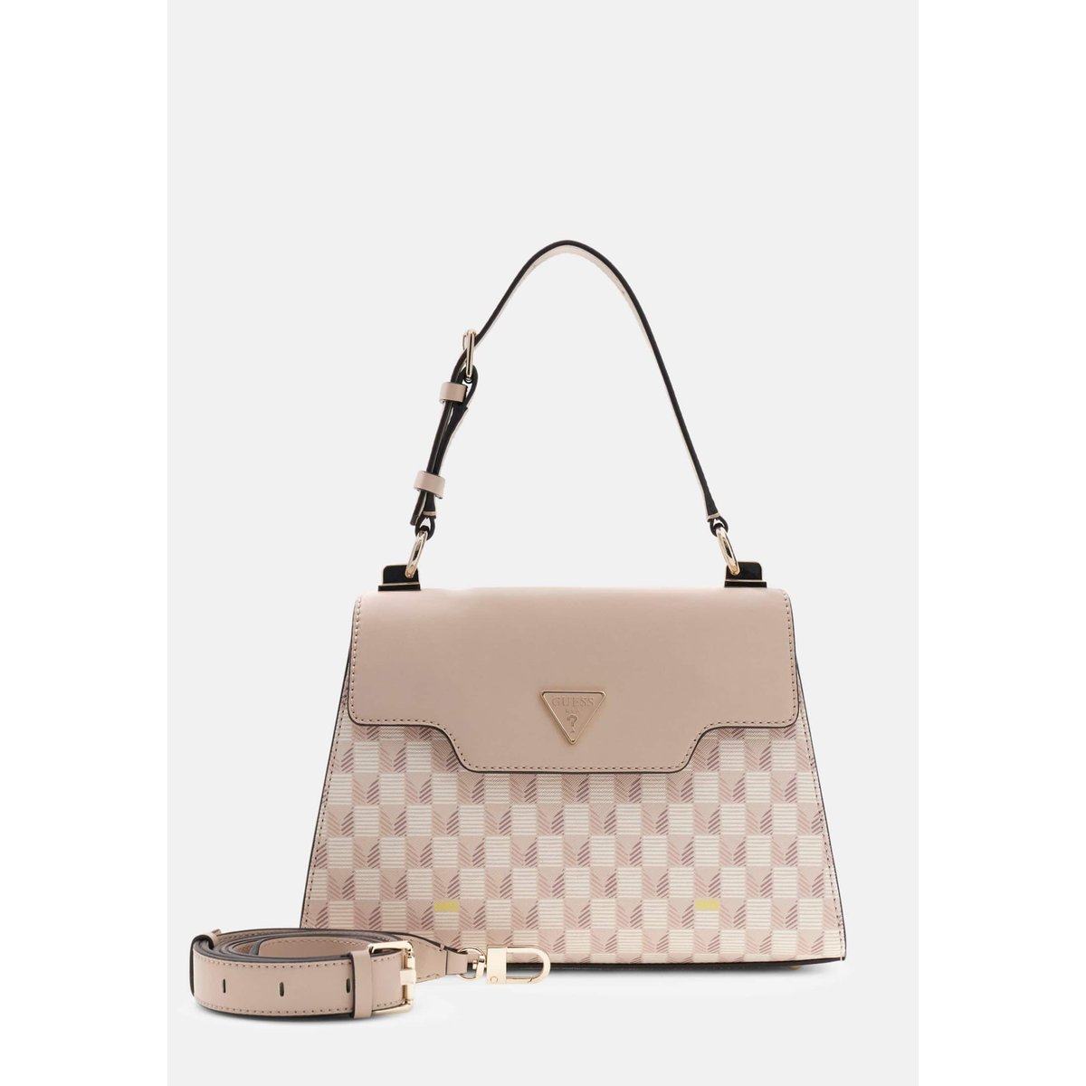 Sac À Épaule G Wave rose poudré, GUESS