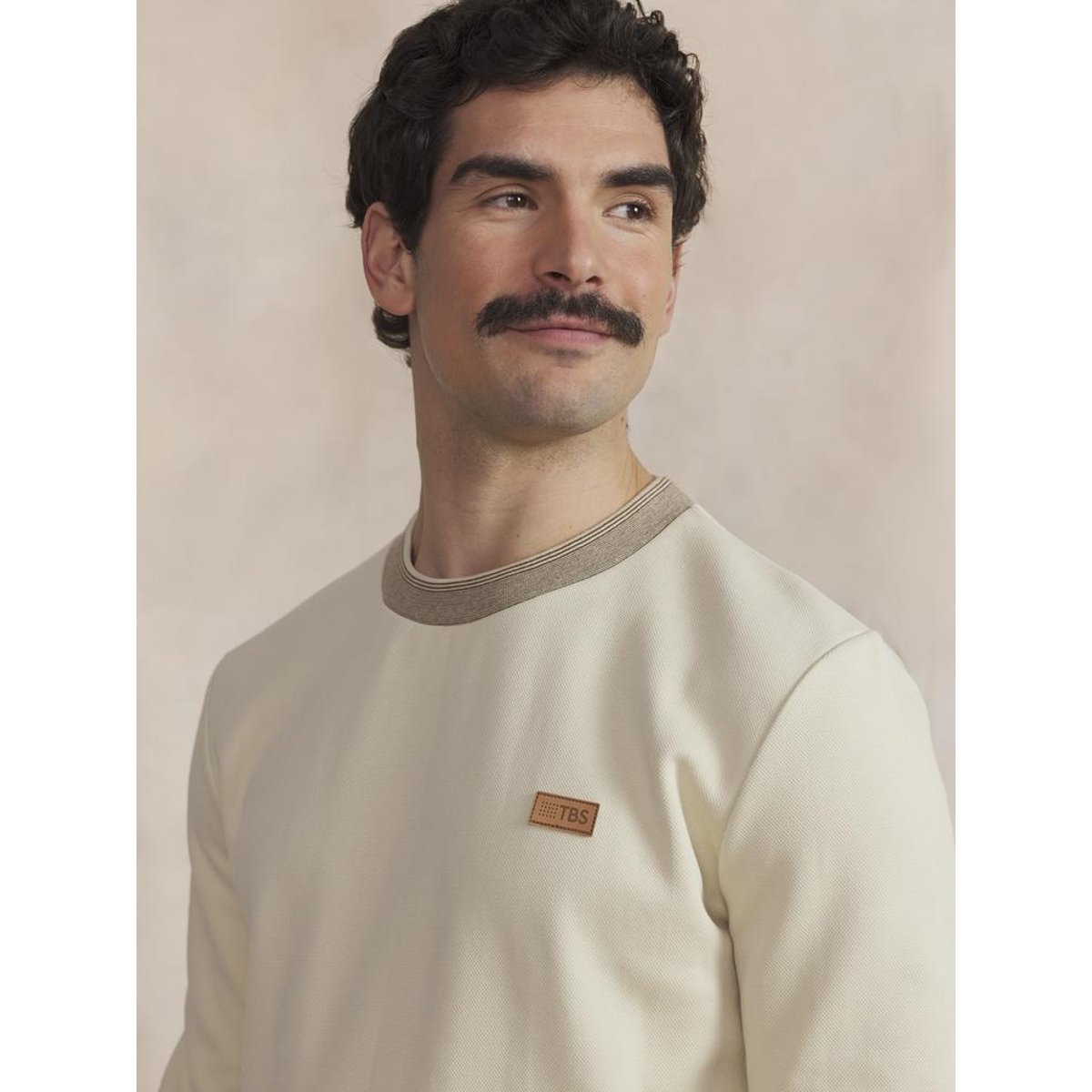 Sweat LEANNRON beige, TBS