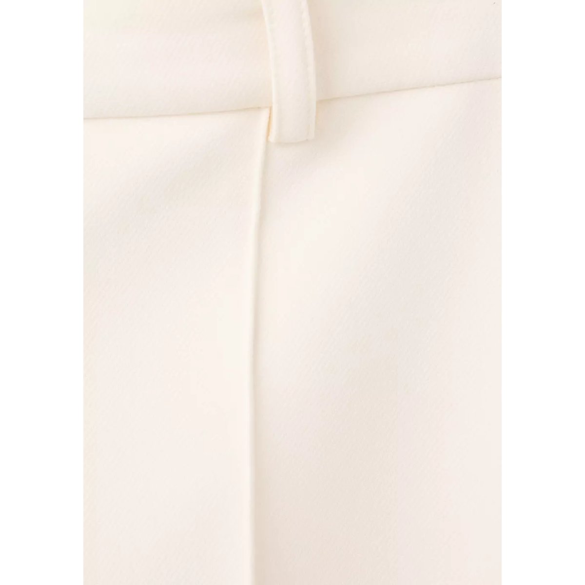 Pantalon flare coutures blanc cassé, MANGO