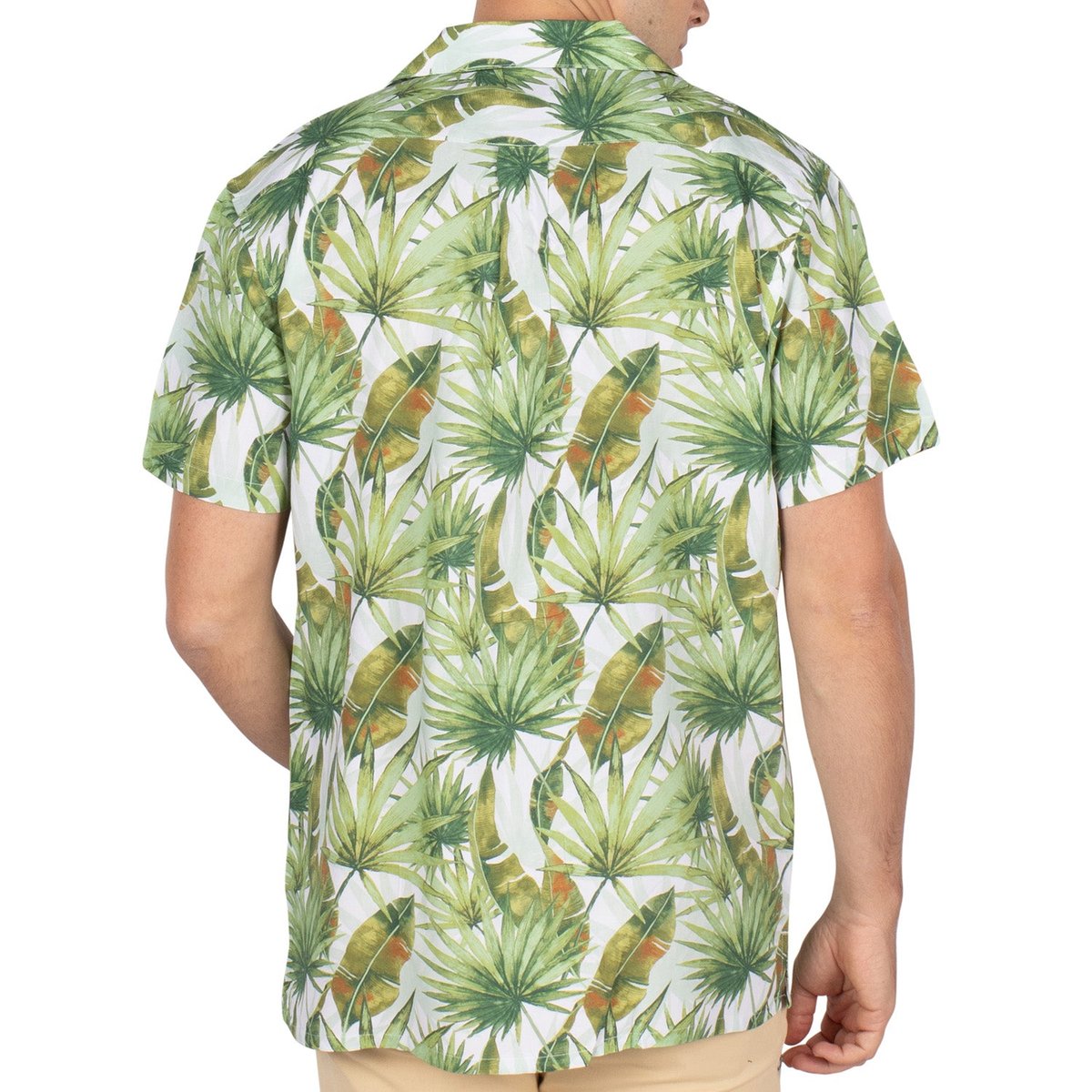 Chemise imprimé SAFARI blanc, SHILTON