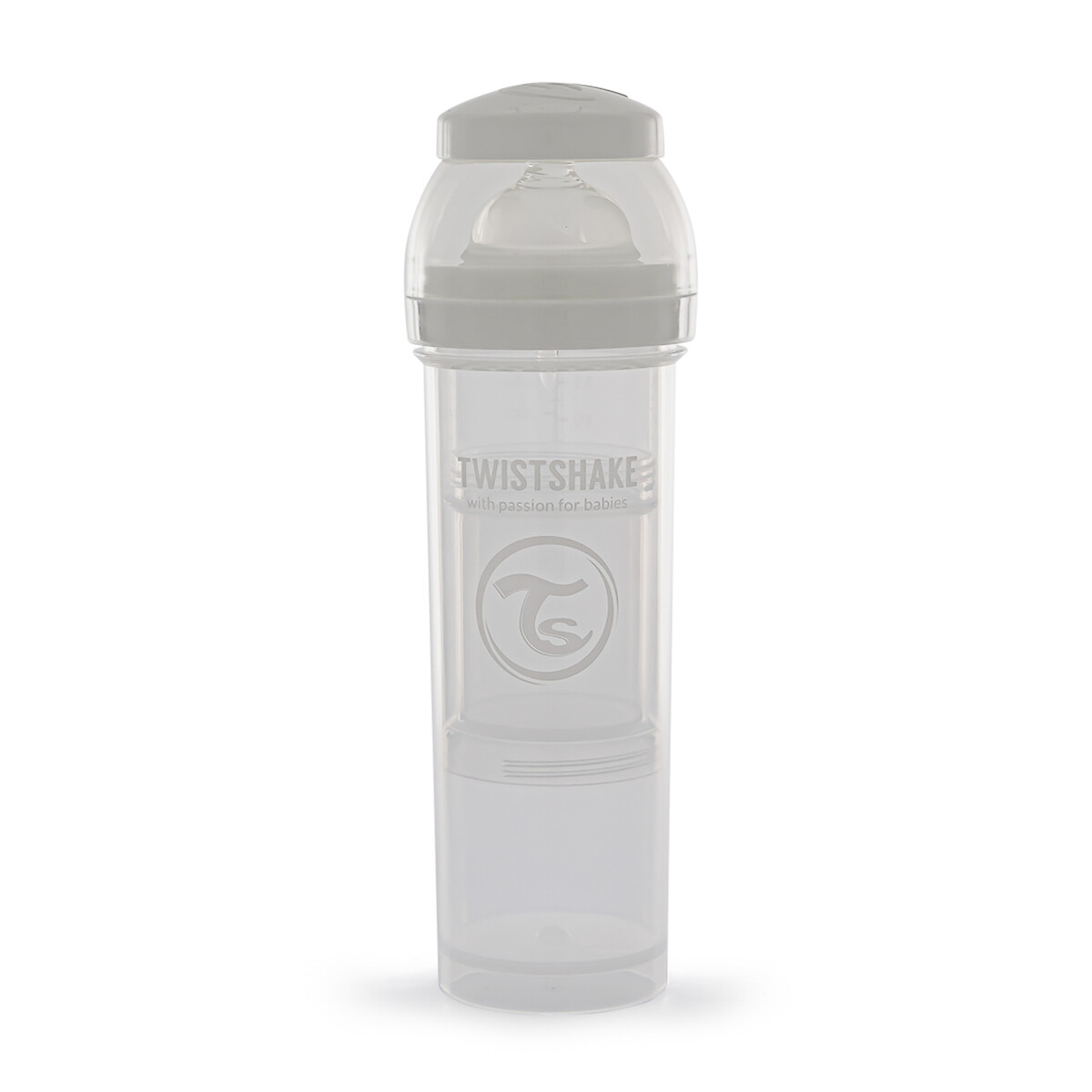 Biberão Anticólicas Twistshake 330ml, em lotes de 3 branco, TWISTSHAKE