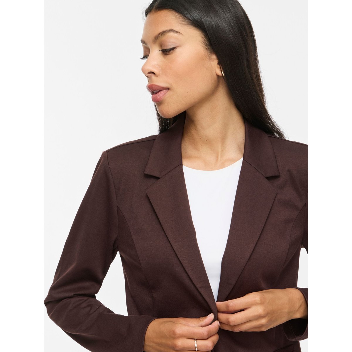 Blazer marron - coffee bean1, VILA