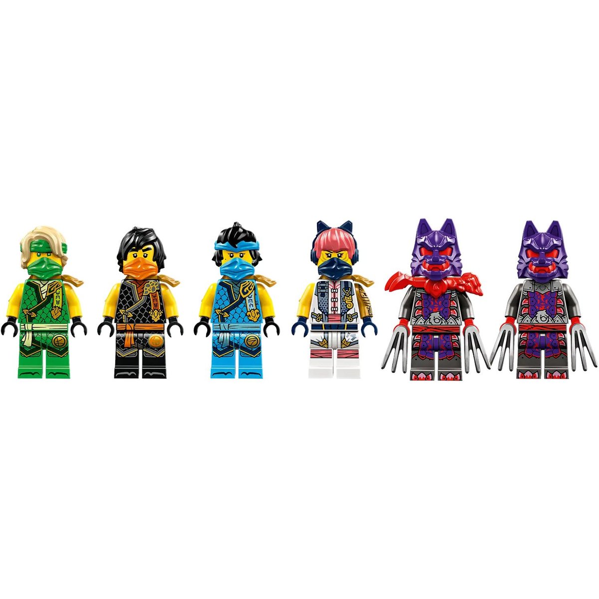 LEGO NINJAGO - Véhicule Combiné des Ninjas - 71820 - Aventure 4-en-1 v019845, LEGO