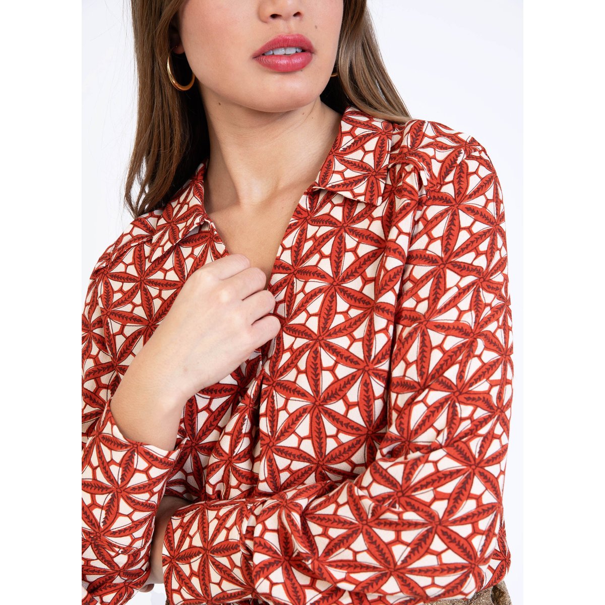 Blouse KATILOU badiane caramel, AN'GE