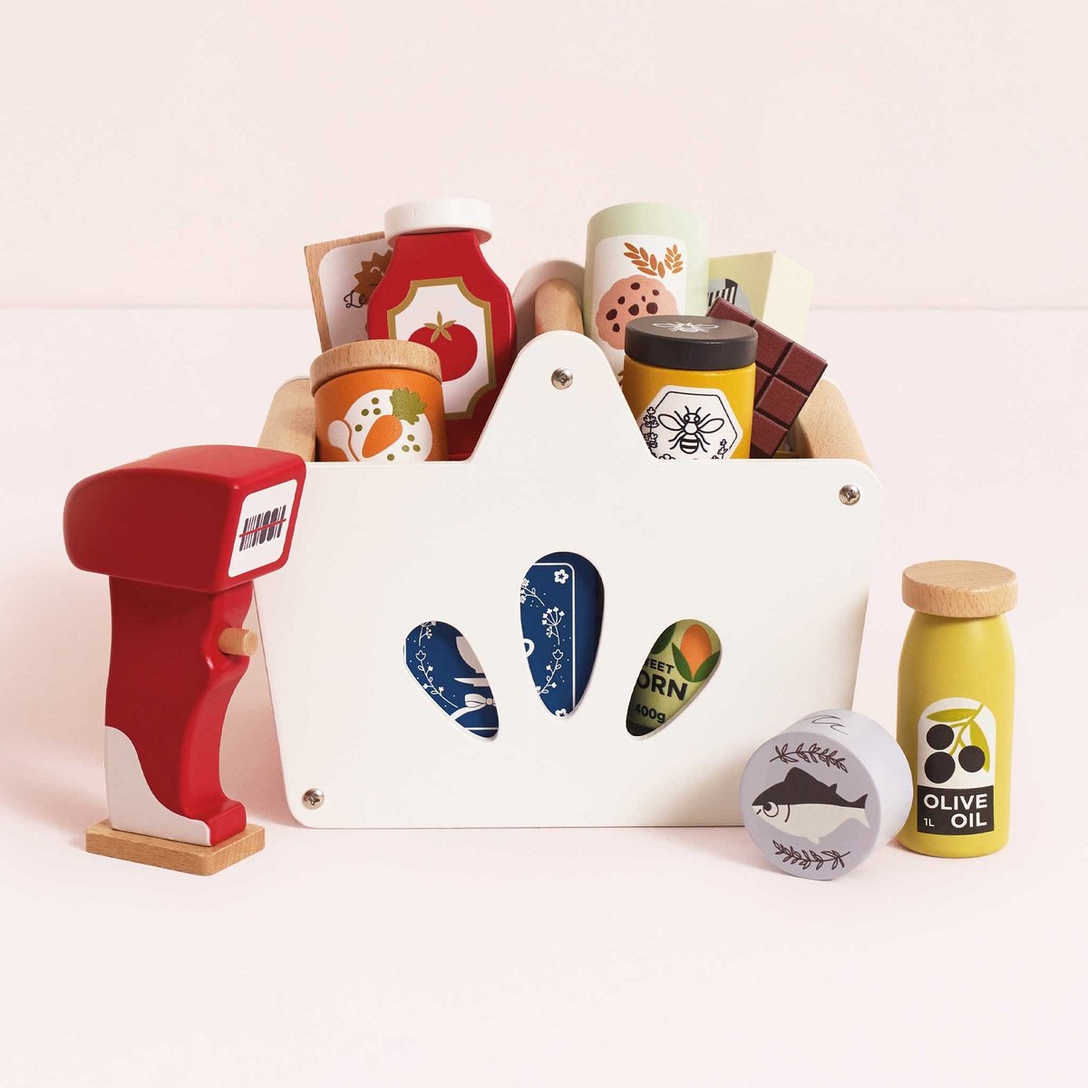 Ensemble Epicerie et Scanner blanc, LE TOY VAN