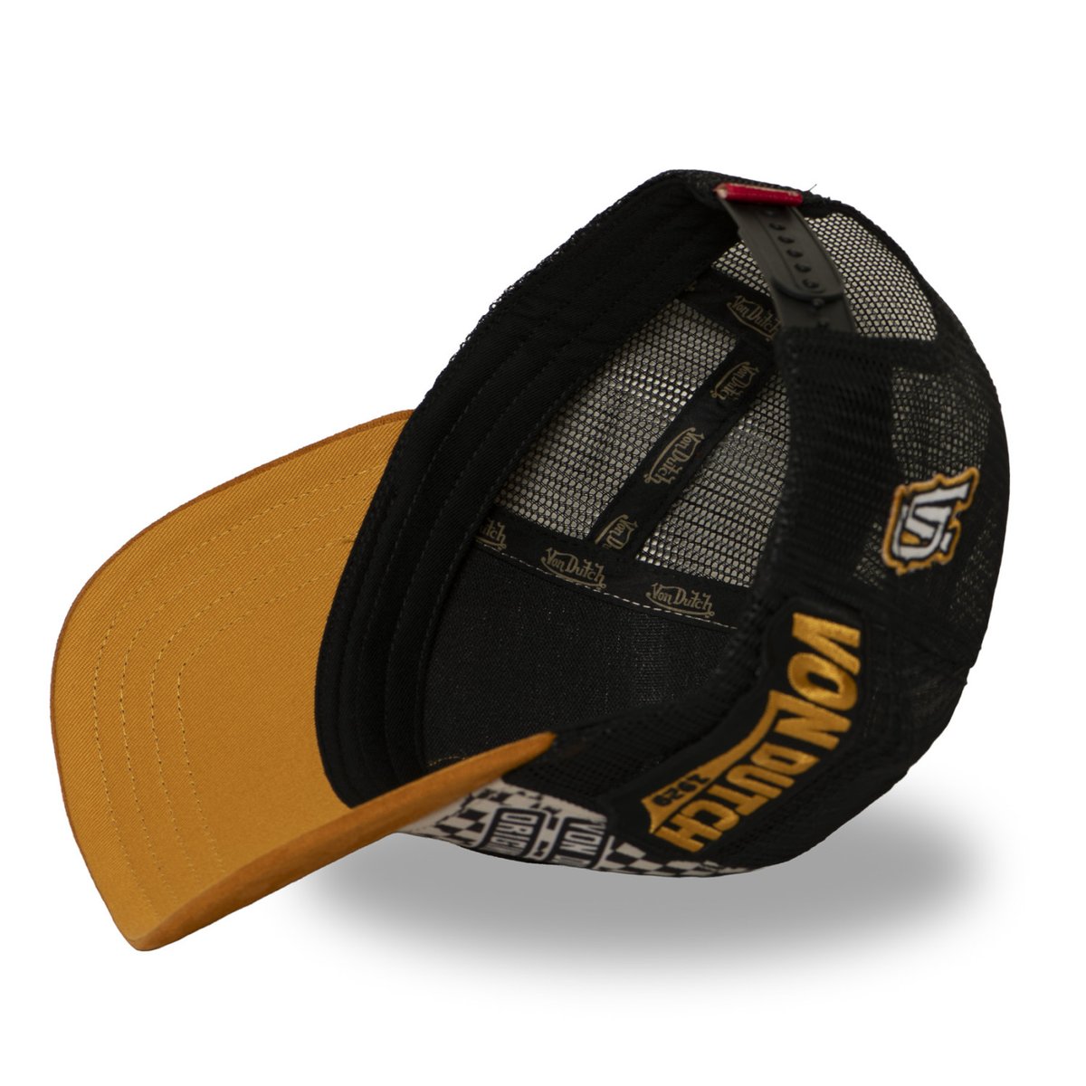 Casquette trucker SUBLI marron/orange/noir/beige/rose, VON DUTCH