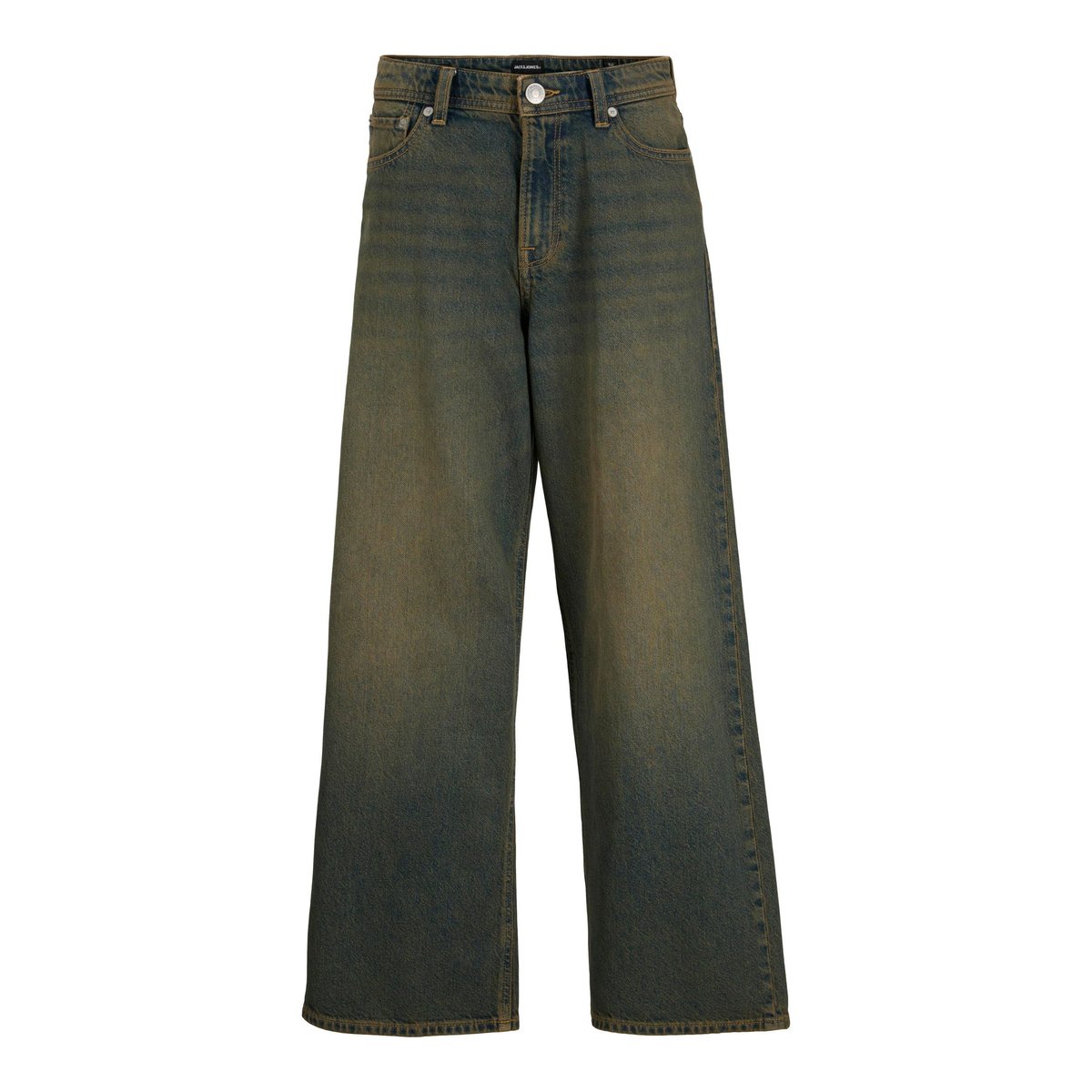 Jean À Coupe Wide blue denim, JACK & JONES JUNIOR