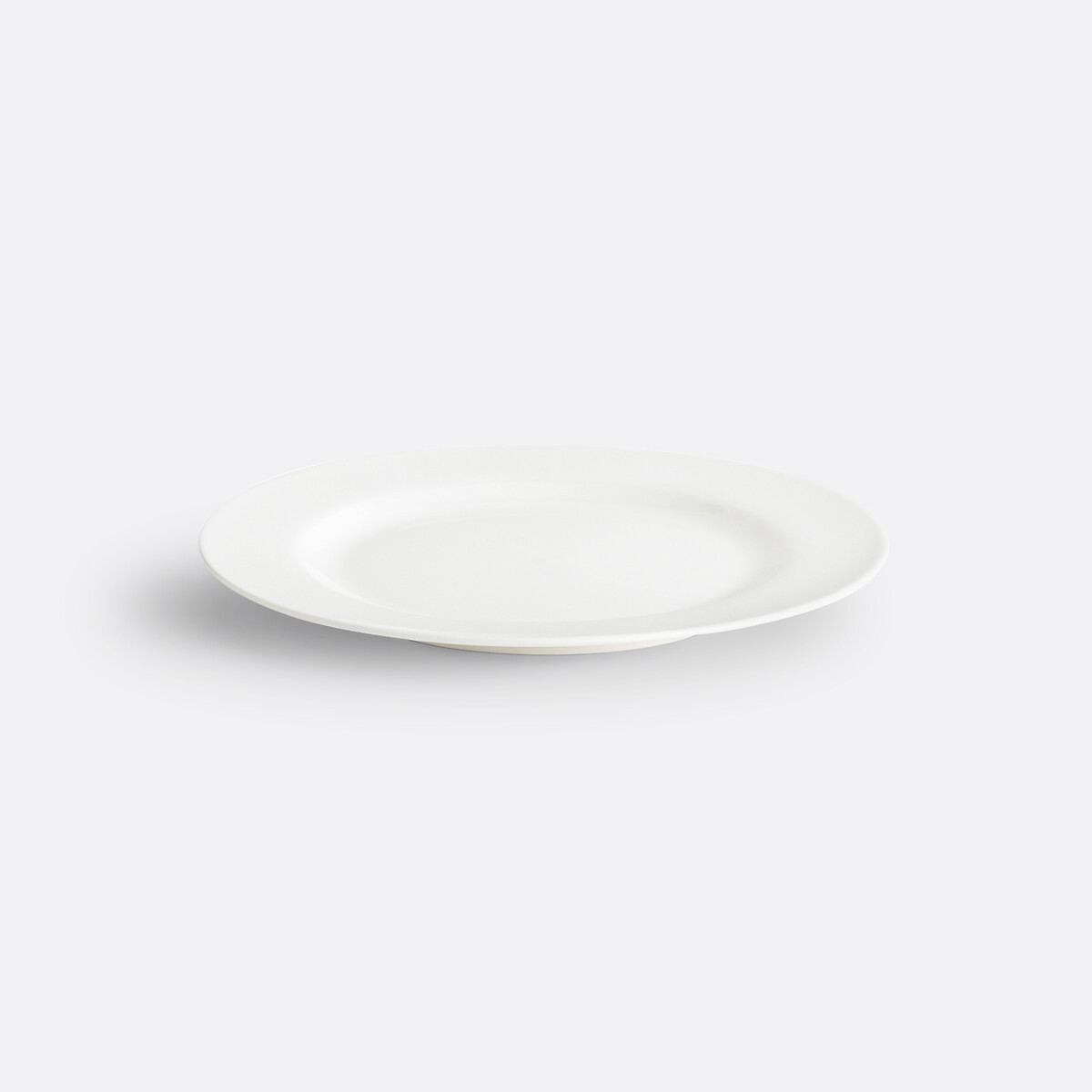 Lot de 4 assiettes à dessert en porcelaine, Ginny blanc, LA REDOUTE INTERIEURS