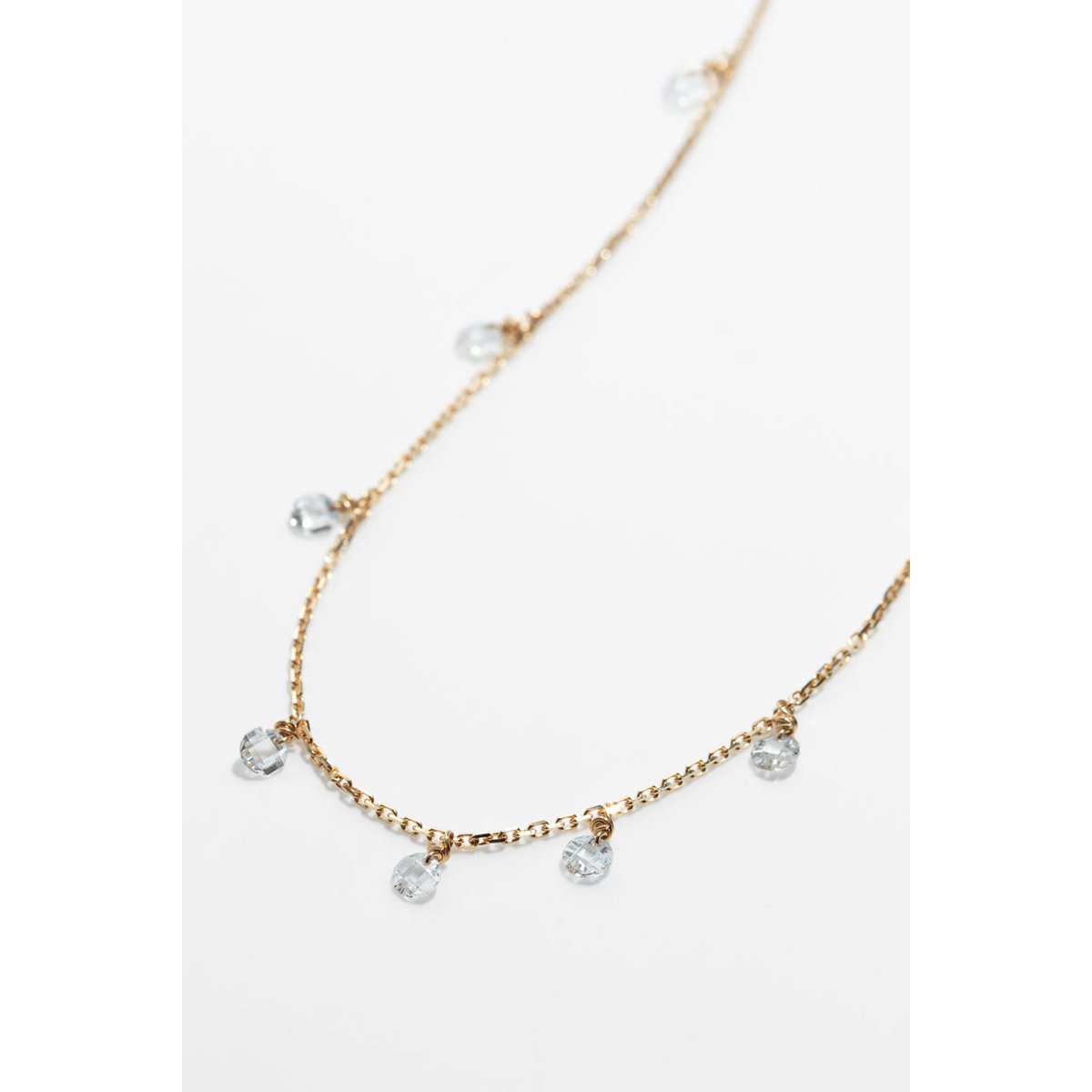 Collier Eloïse - Or 750‰ - Diamant blanc diamant blanc, YAY PARIS