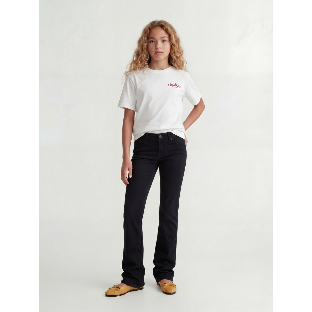 Jean Slim black denim 1, JJXX