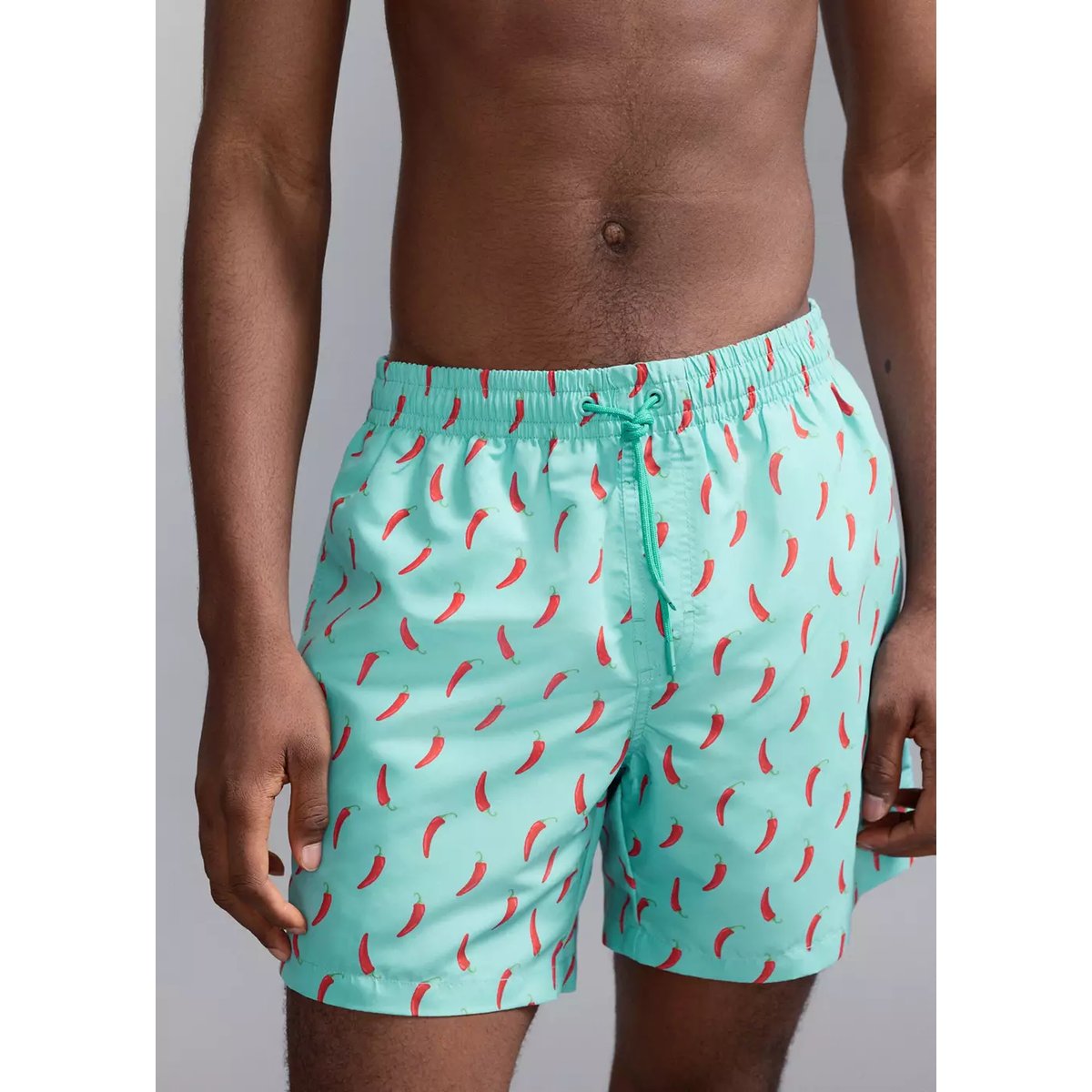 Maillot de bain imprimé vert, MANGO TEEN