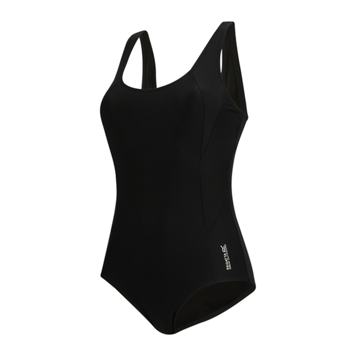Maillot de bain bicolore 1 pièce ACTIVE noir, REGATTA