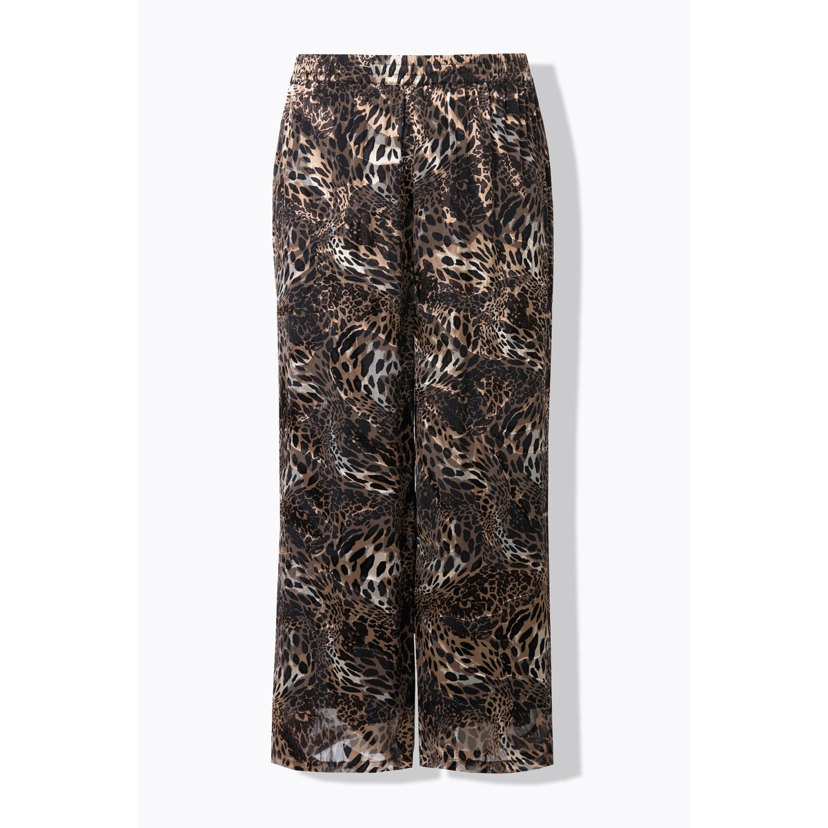 Pantalon en mousseline noir, ULLA POPKEN