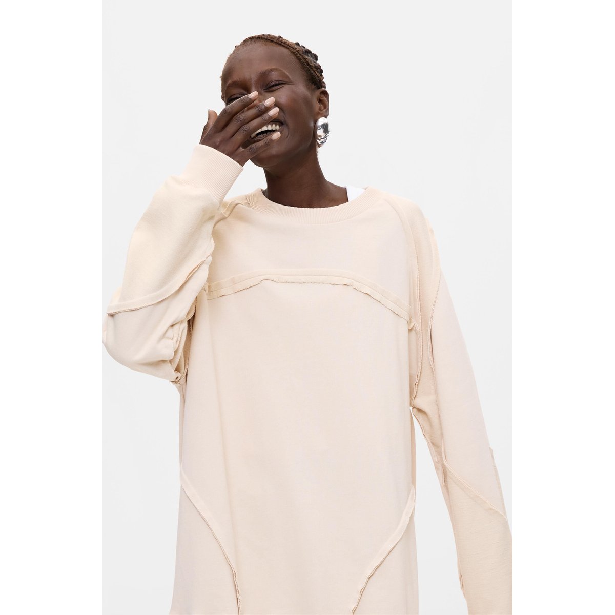 Robe sweat noir, DESIGUAL