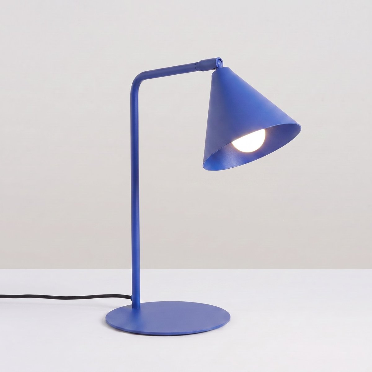 Lampe de bureau Acier Outremer E14 1 Nox outremer, EDEN